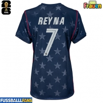 Vereinigte Staaten Giovanni Reyna #7 Auswärtstrikot Frauen WM 2026 Kurzarm